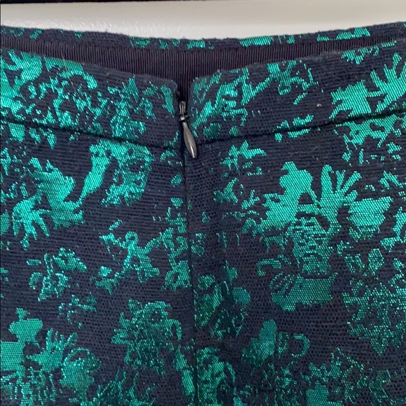 J-Crew Factory Pencil Brocade Midi Skirt - Picture 4 of 5